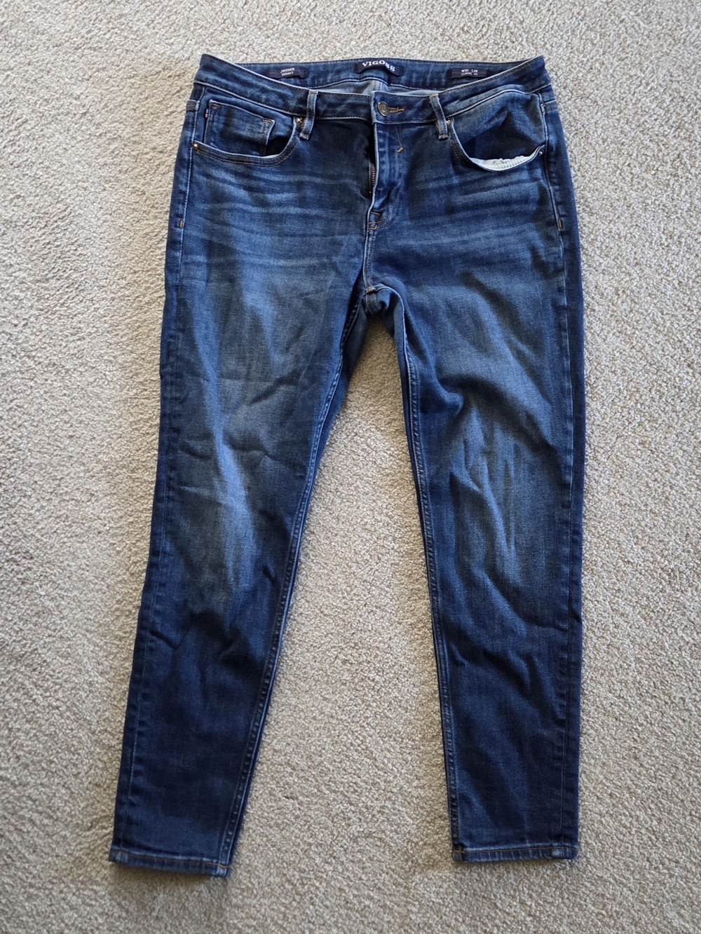 Vigoss Dark Blue Jagger Skinny Women’s Jeans